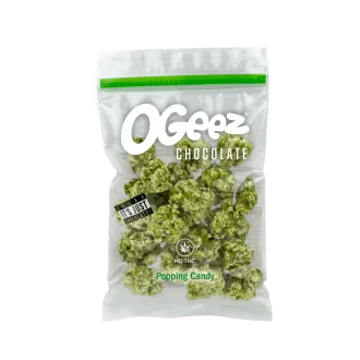 Caramelos de chocolate con forma de cannabis (1 unidad, 35 g)