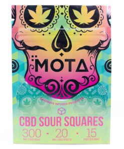 Mota – Cuadrados ácidos con CBD