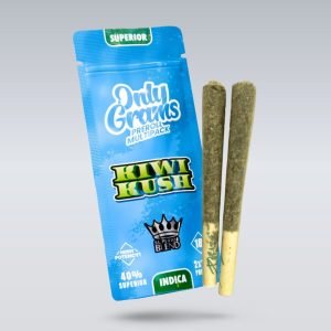 Pre-rollos superiores 40% – Kiwi Kush 3g