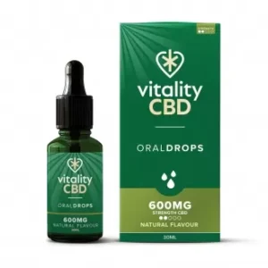 Gotas orales de CBD sabor natural 30 ml